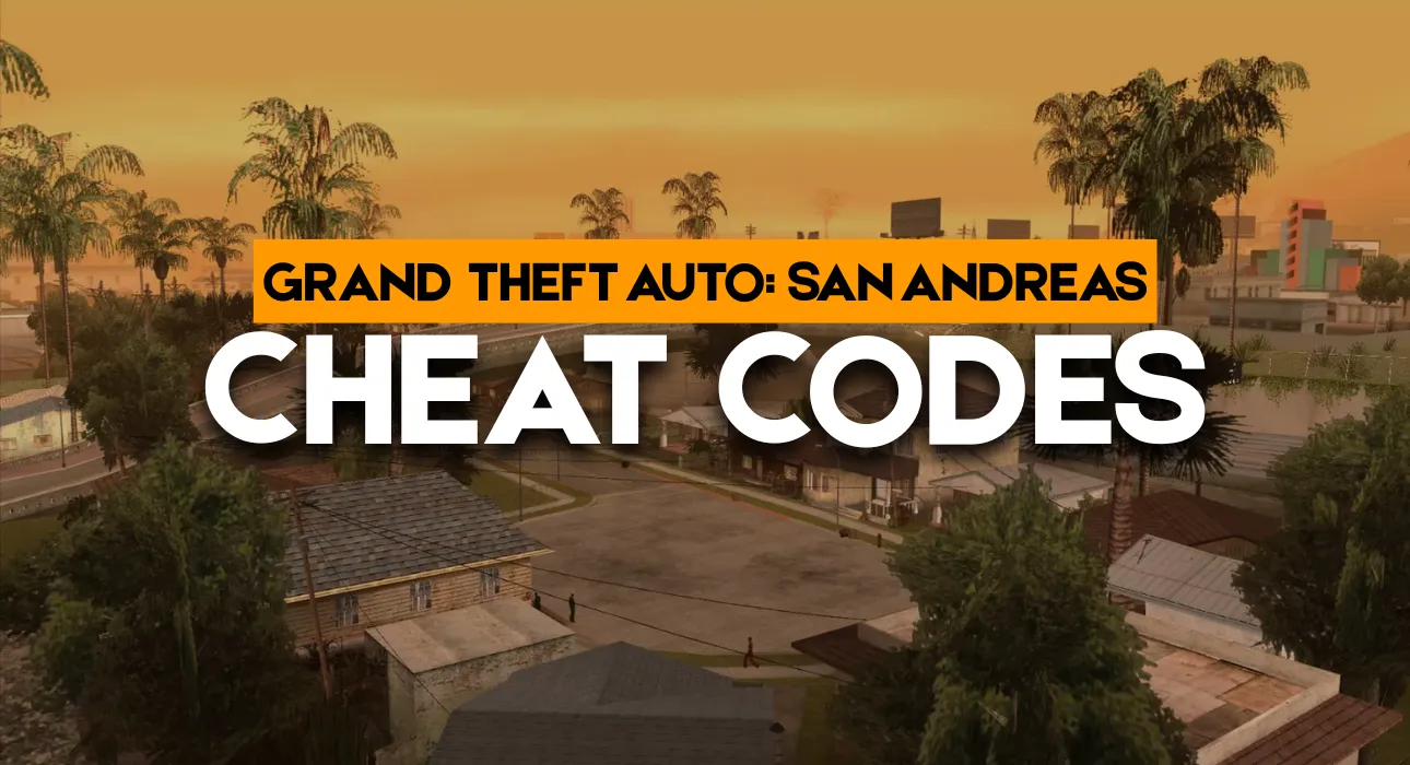 GTA San Andreas Cheats