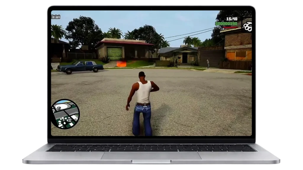 GTA San Andreas PC Mission Gameplay Screenshot