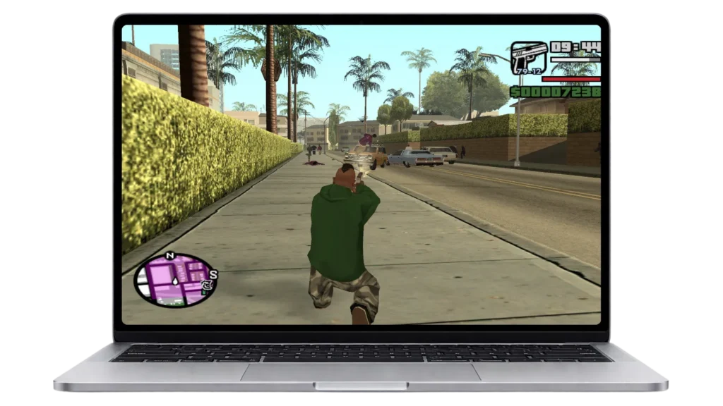 GTA San Andreas PC Action Scene Gameplay Screenshot